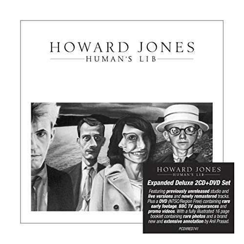 Howard Jones - Human'S Lib (Rem.+Exp.Deluxe 2cd/1dvd Digipak)