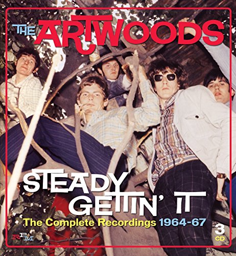 the Artwoods - Steady Gettin' It-Complete Recordings 1964-67/3cd