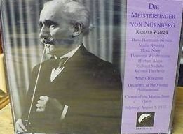 Wagner , Richard - Die Meistersinger von Nürnberg (GA) (Salzburg, 5.8.1937) (Nissen, Reining, Noort, Wiedermann, Alsen, Sallaba, Thorberg, Toscanini)