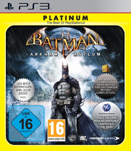 - Batman Arkham Asylum Platinum (PS3)