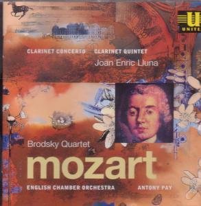 Mozart , Wolfgang Amadeus - Clarinet Concerto / Clarinet Quintet (Lluna, Brodsky Quartet, English Chamber Orchestra, Pay)