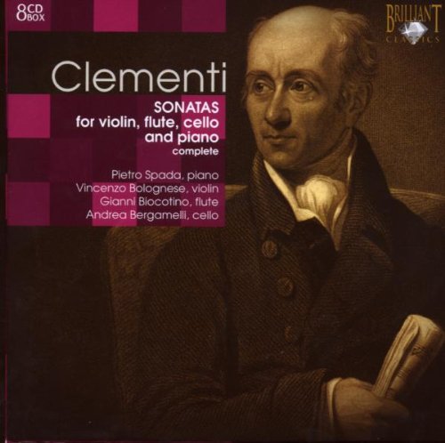 Clementi , Muzio - Sonatas For Violin, Flute, Cello And Piano (Complete) (Spada, Bolognese, Biocotino, Bergamelli) (8 CD BOX)