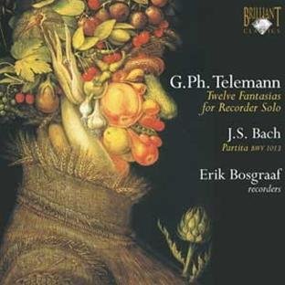Erik Bosgraaf - Telemann: Fantasien for Recorder Solo