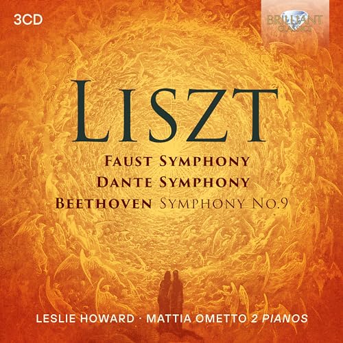 Ometto,Mattia, Howard,Leslie, Liszt,Franz - Liszt:Faust Sym.,Dante Sym.,Beethoven Sym.No.9