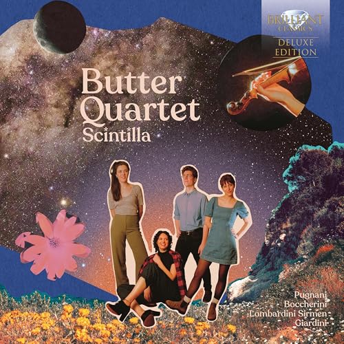 Butter Quartet - Scintilla: Early Italian String Quartets By Pugnani, Boccherini, Lombardini Sirmen, Giardini)