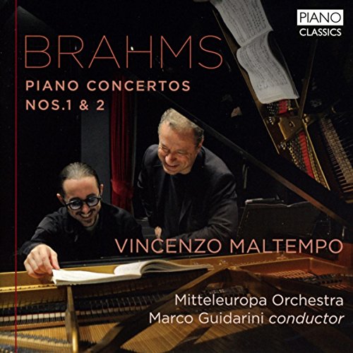 Brahms , Johannes - Piano Concerto Nos. 1 & 2 (Maltempo, Guidarini)