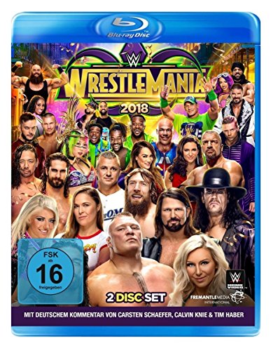  - Wrestlemania 34 [Blu-ray]