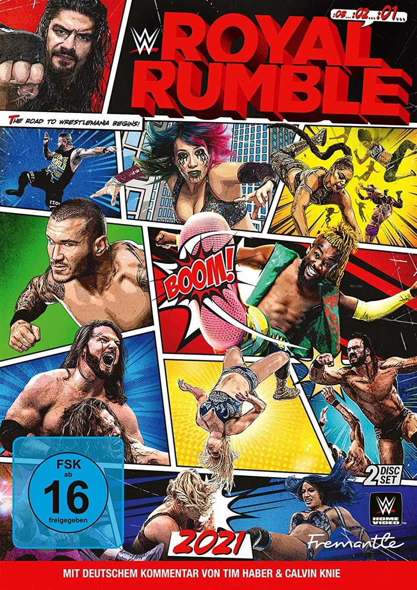 DVD - WWE - Royal Rumble 2021