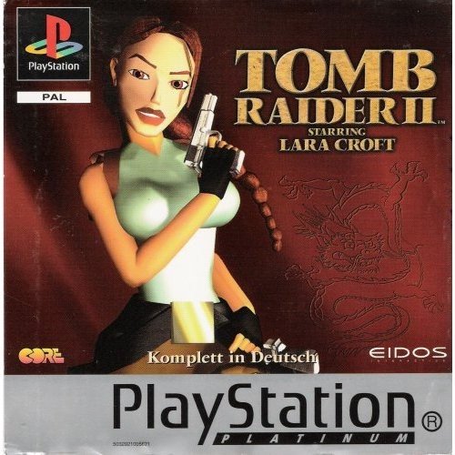  - Tomb Raider II - Platinum PS1 *