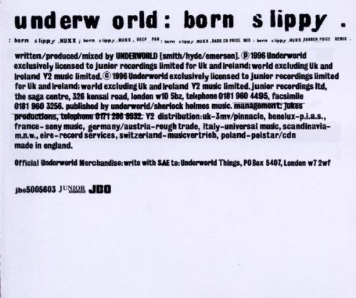 Underworld - Born Slippy (Maxi)