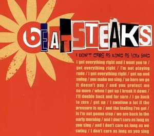 Beatsteaks - I don't care as long as you sing (Maxi)