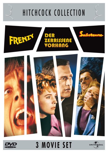 DVD - Frenzy / Der zerrissene Vorhang / Saboteure (Hitchcock Collection)