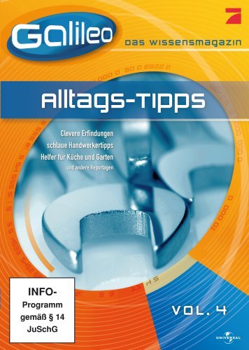 DVD - GALILEO Das Wissensmagazin - Vol. 4: Alltags-Tipps