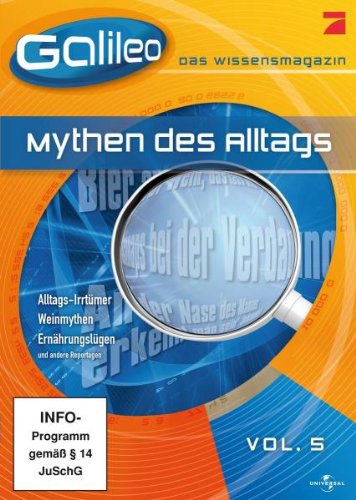 DVD - GALILEO Das Wissensmagazin - Vol. 5: Alltagsmythen
