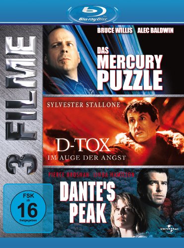 Blu-ray - Dante's Peak/Das Mercury Puzzle/D-TOX [Blu-ray]