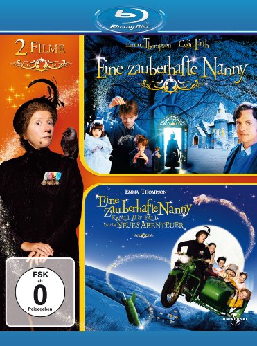 Blu-ray - Eine zauberhafte Nanny 1 / Eine zauberhafte Nanny 2: Knall auf Fall in ein neues Abenteuer