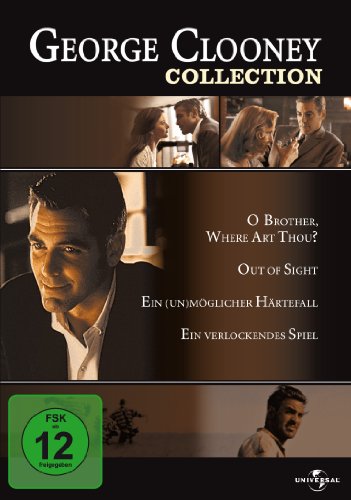DVD - George Clooney Collection (O Brother, Where Art Thou? / Out of Sight / Ein (Un)möglicher Härtefall / Ein verlockendes Spiel)