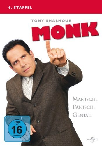 DVD - Monk - 6. Staffel [4 DVDs]