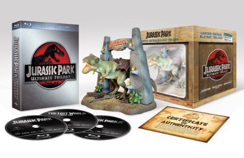  - Jurassic Park Ultimate Trilogy (Limited Collector's Edition inkl. T-Rex Figur, exklusiv bei Amazon.de) [Blu-ray]