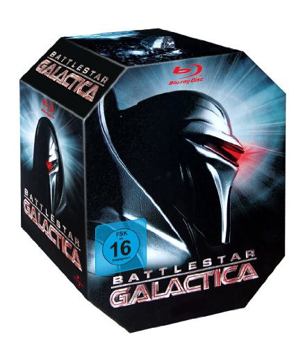 - Battlestar Galactica Komplettbox (Limited Edition, exklusiv bei Amazon.de) [Blu-ray]