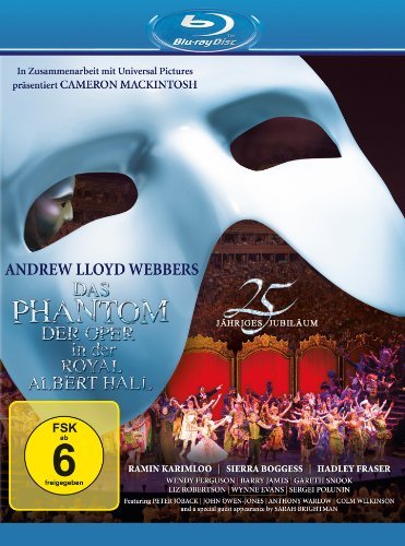 Blu-ray - Das Phantom der Oper - zum 25. Jubiläum: Live aus der Royal Albert Hall London  [Blu-ray]