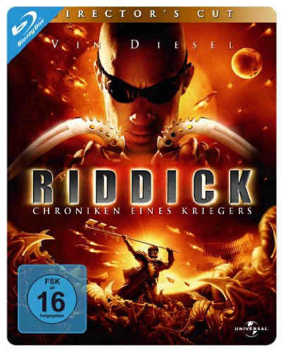 Blu-ray - Riddick - Chroniken eines Kriegers - Steelbook [Blu-ray] [Director's Cut]