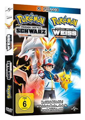 DVD - Pokemon - Der Film: Schwarz - Victini & Reshiram / Pokemon - Der Film: Weiss - Victini & Zekrom (2 Filme)