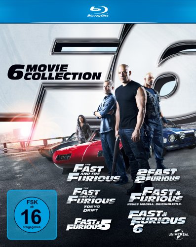 Blu-ray - Fast & Furious - 6-Movie Collection