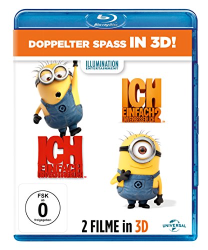 Blu-ray - Ich - Einfach unverbesserlich 1 & 2 3D