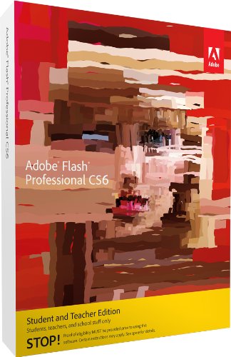 - Adobe Flash Professional CS6 Student and Teacher*
