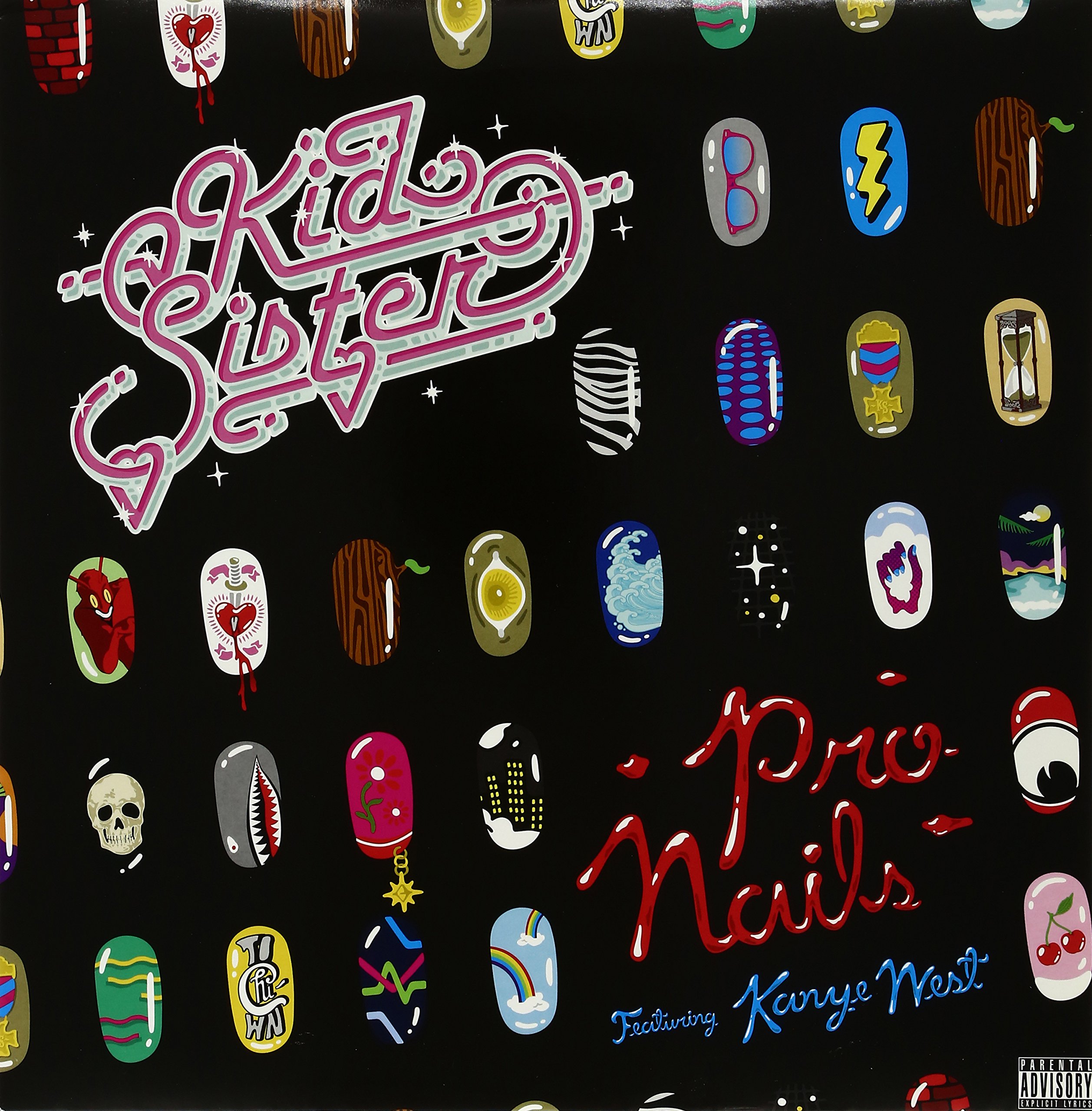 Kid Sister (Featuring Kanye West)   - Pro Nails (12'') (Maxi) (Vinyl)
