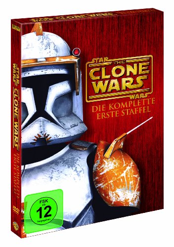 DVD - Star Wars: The Clone Wars - Die komplette erste Staffel (4 DVDs, Giftset)