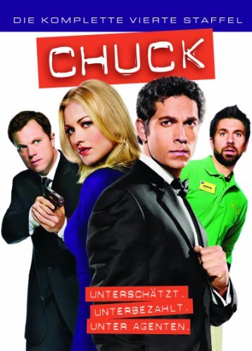 DVD - Chuck: Die komplette vierte Staffel