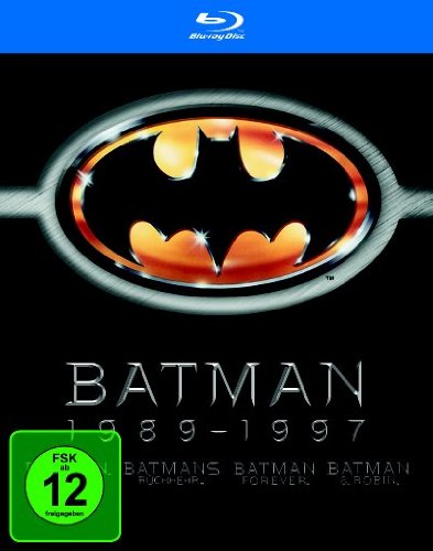 Blu-ray - Batman 1989-1997 (Batman/Batmans Rückkehr/Batman Forever/Batman & Robin)