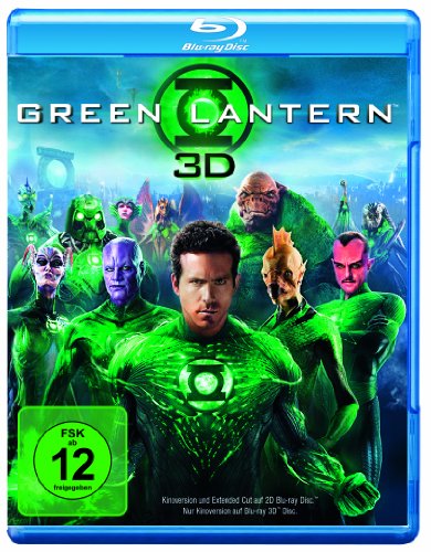 Blu-ray - Green Lantern 3D ( Blu-ray Extended Cut)