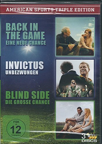 DVD - American Sports Triple Edition - Back In The Game - Eine neue Chance / Invictus - Unbezwungen / Blind Side - Die grosse Chance