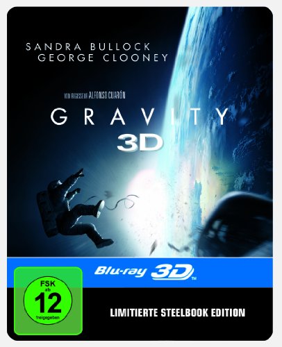 Blu-ray - Gravity Steelbook (2D/3D) (exklusiv bei Amazon.de) [3D Blu-ray] [Limited Edition]