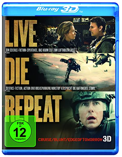 Blu-ray - Edge Of Tomorrow - Live. Die. Repeat. 3D