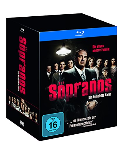  - Sopranos - Die komplette Serie (inkl. Flachmann) (exklusiv bei Amazon.de) [Blu-ray] [Limited Edition]