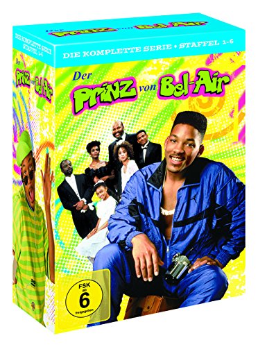  - Der Prinz von Bel-Air - Die komplette Serie (Staffel 1-6) (exklusiv bei Amazon.de) [Limited Edition] [23 DVDs]