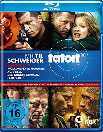  - Tatort - Til Schweiger Boxset 1-4  + Durch die Nacht mit Til Schweiger und Fahri Yardim - Extended Cut (Dokumentation) [Blu-ray]