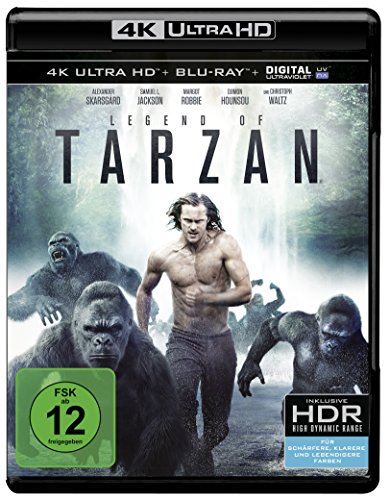 Blu-ray - Legend of Tarzan (4K Ultra HD + 2D-Blu-ray) (2-Disc Version)  [Blu-ray]