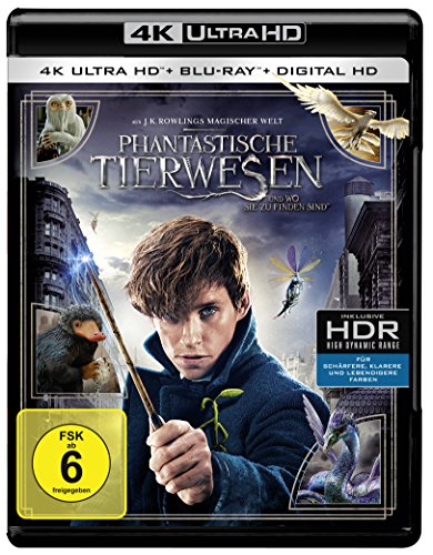 Blu-ray - Phantastische Tierwesen und wo sie zu finden sind Ultra HD (  Blu-ray)