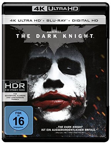 Blu-ray - The Dark Knight (4K Ultra HD + 2D-Blu-ray) (2-Disc Version)  [Blu-ray]
