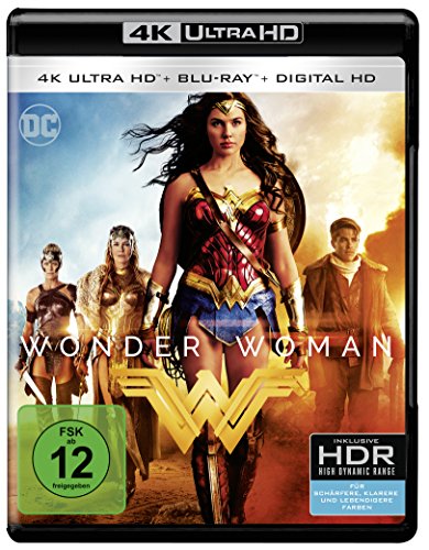 Blu-ray - Wonder Woman (4K Ultra HD + 2D-Blu-ray) (2-Disc Version)  [Blu-ray]