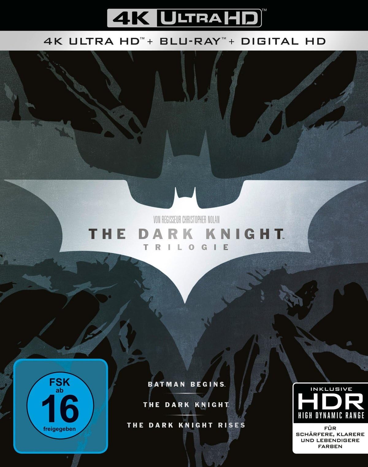 Blu-ray - The Dark Knight Trilogy Ultra HD ( Blu-ray)