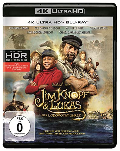 Blu-ray - Jim Knopf & Lukas der Lokomotivführer Ultra HD (  Blu-ray)