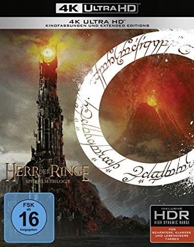 Blu-ray - Der Herr der Ringe: Die Spielfilm-Trilogie Extended Ultra HD (Extended Edition)  