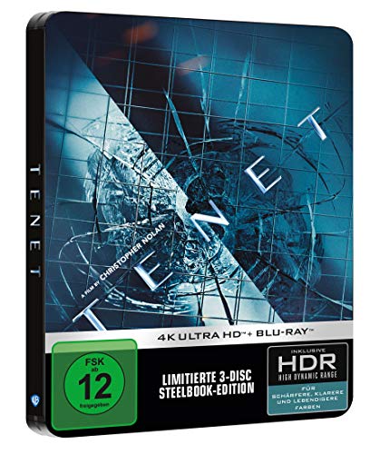 Blu-ray - Tenet Ultra HD (  Blu-ray) (Limited 3-Disc Steelbook Edition)