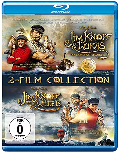 Blu-ray - Jim Knopf & Lukas der Lokomotivführer + Jim Knopf und die Wilde 13 [Blu-ray]